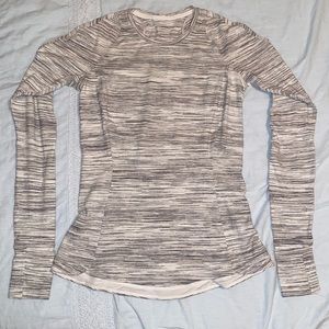 Lululemon long sleeved running top